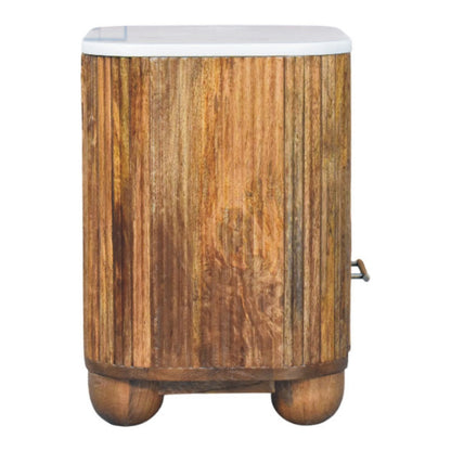 Beaumont Marble Bedside   BlissVeranda