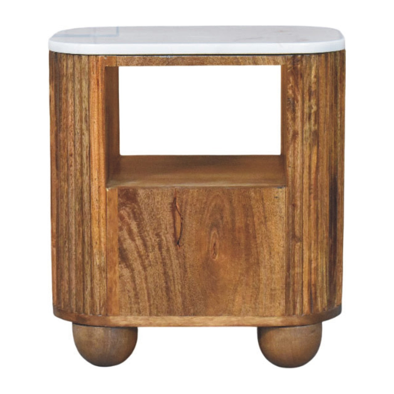 Beaumont Marble Bedside   BlissVeranda