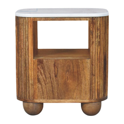 Beaumont Marble Bedside   BlissVeranda