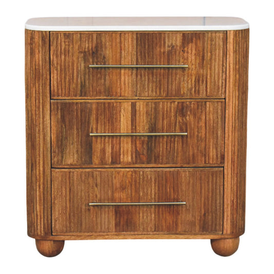 Beaumont Marble Chest   BlissVeranda