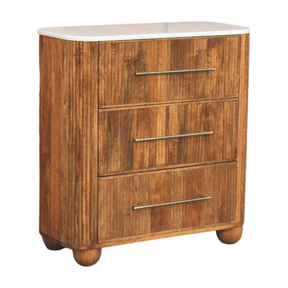 Beaumont Marble Chest   BlissVeranda