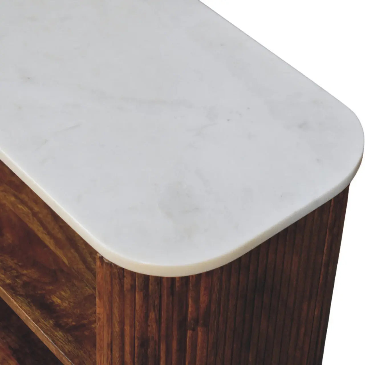 Beaumont Marble Shoe Bench   BlissVeranda