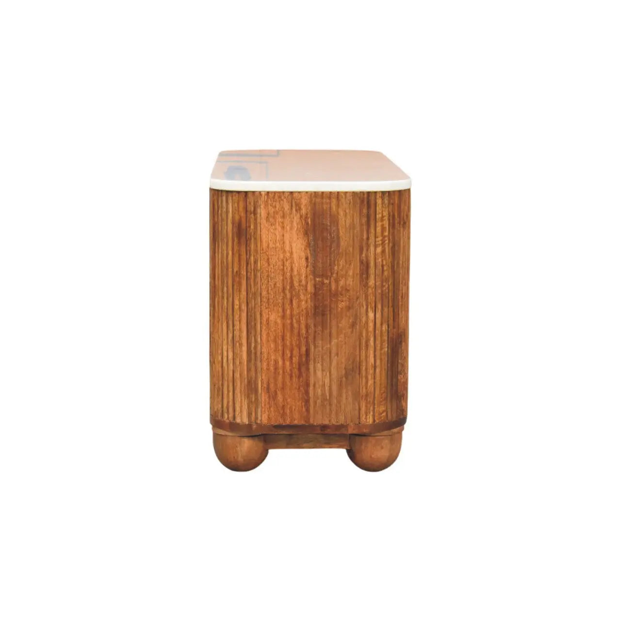 Beaumont Marble Shoe Bench   BlissVeranda
