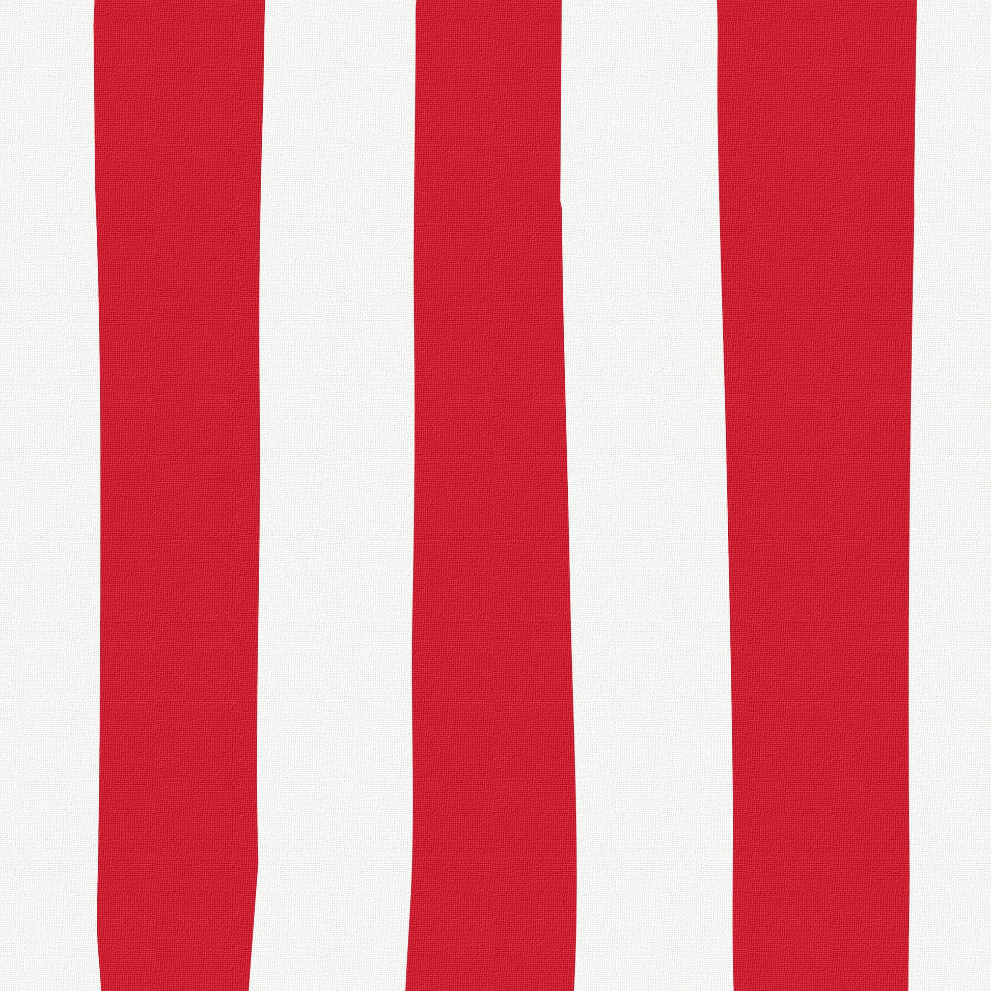 Jam red & white striped drum shade - BlissVeranda