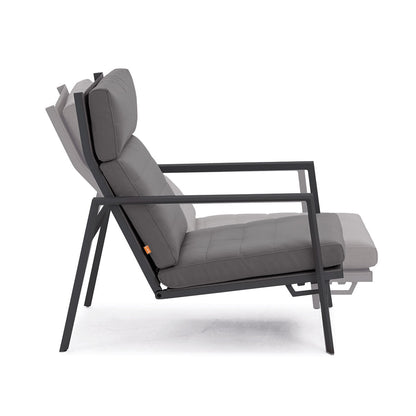 Modern Luxury LIFE Outdoor Living Bondi Tete-A-Tete Reclining Patio Set