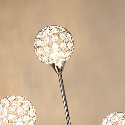 Crystal Floor Lamps for Living Room Bedroom with 5 Light