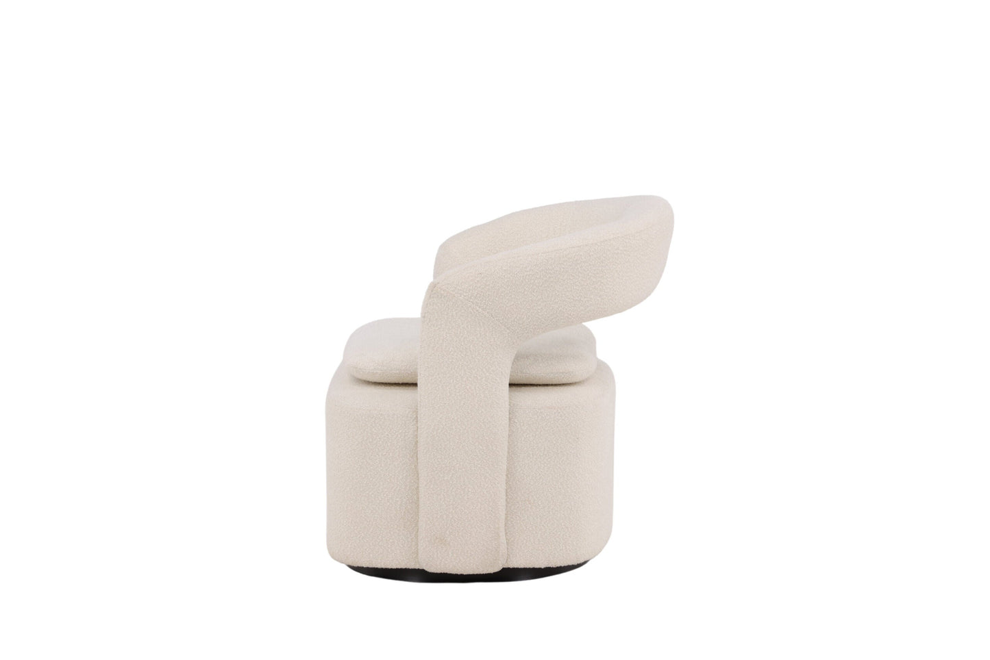 Laurel Single Sofa White Boucle   BlissVeranda