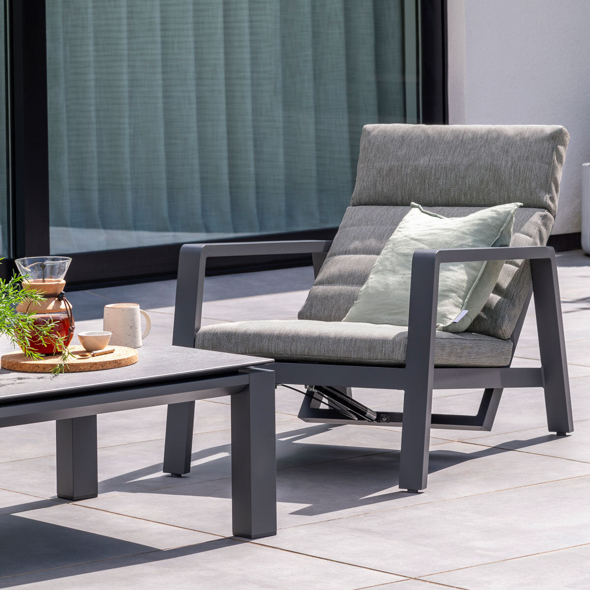 Luxury LIFE Outdoor Living Laguna 4 Piece Recliner Set