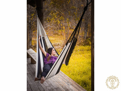Luxury designer Mexican Hammock in 100% Nylon mesh