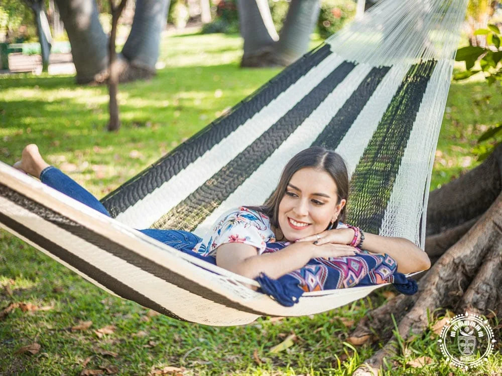 Luxury designer Mexican Hammock in 100% Nylon mesh
