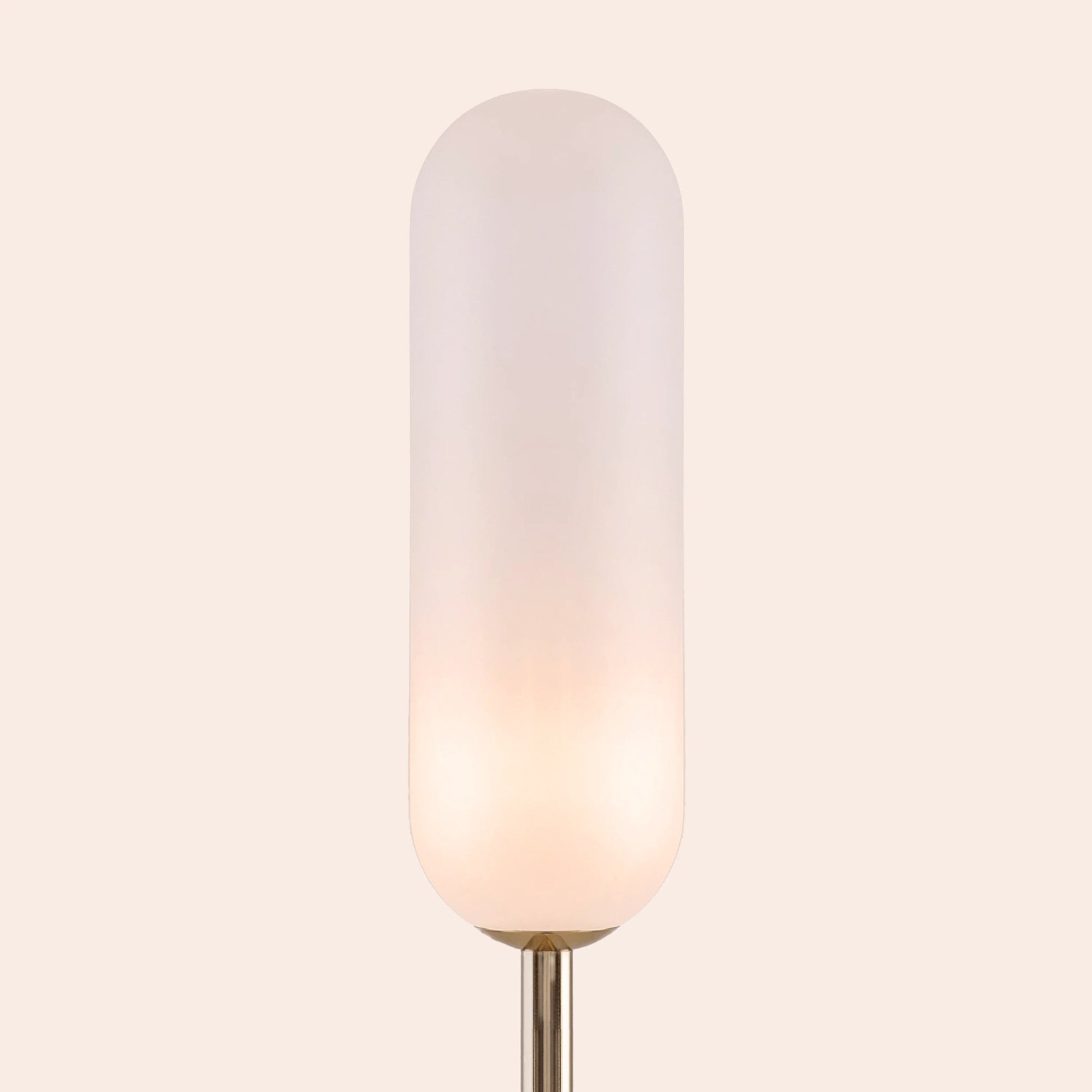 Olive green marble curve floor lamp  Floor lamp BlissVeranda
