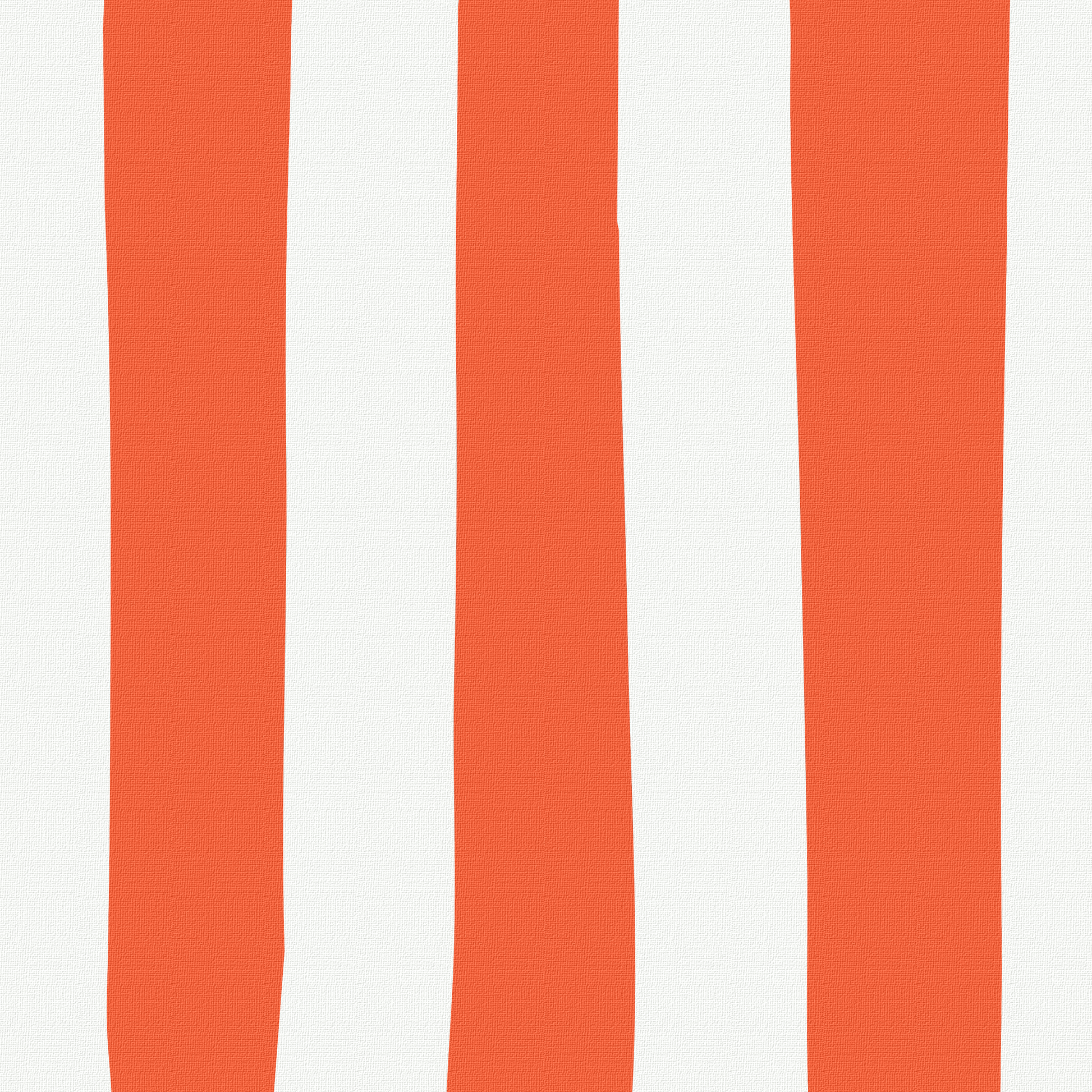 Peel orange & white striped drum shade - BlissVeranda