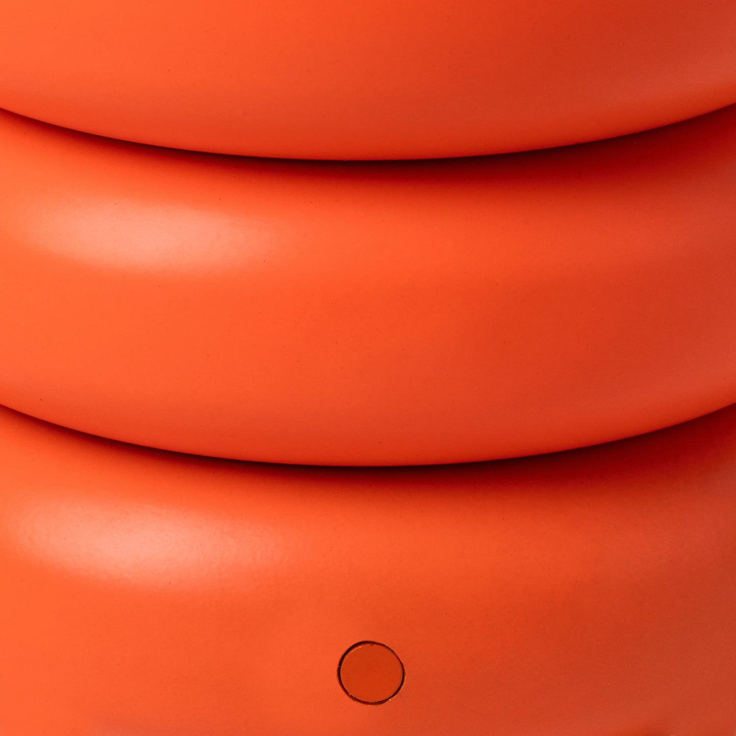 Peel orange tube cordless table lamp - BlissVeranda