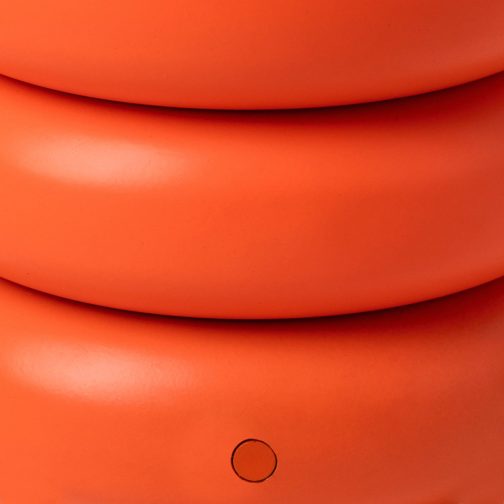 Peel orange tube cordless table lamp - BlissVeranda