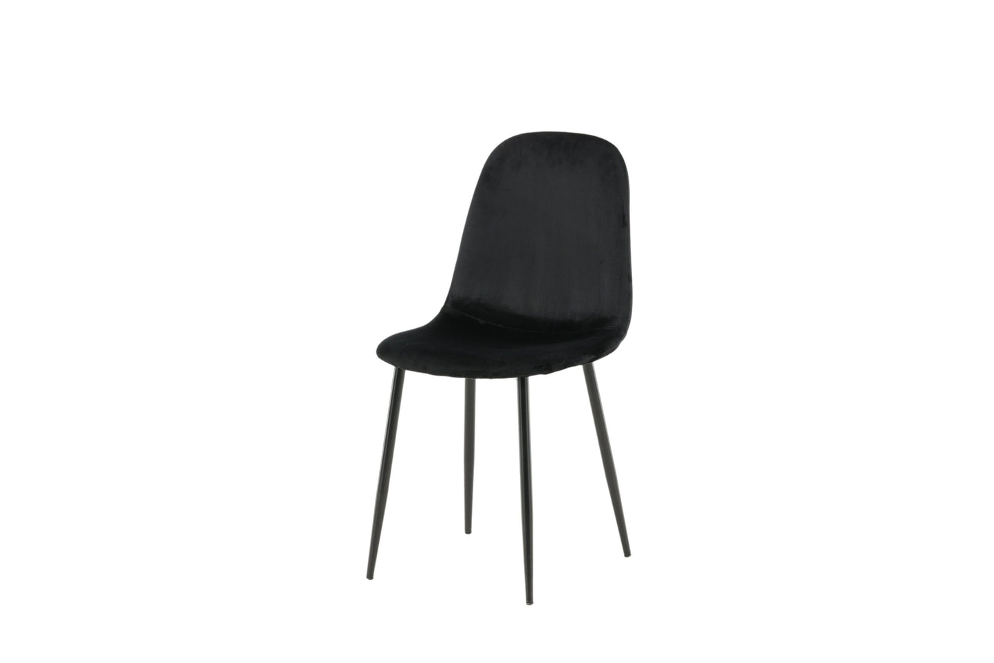 Polar Dining Chair (set of 2)- Black   BlissVeranda