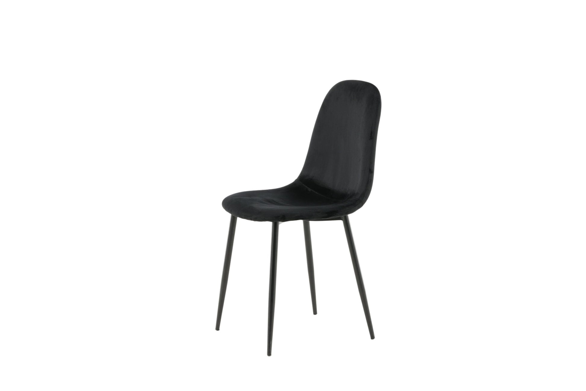 Polar Dining Chair (set of 2)- Black   BlissVeranda