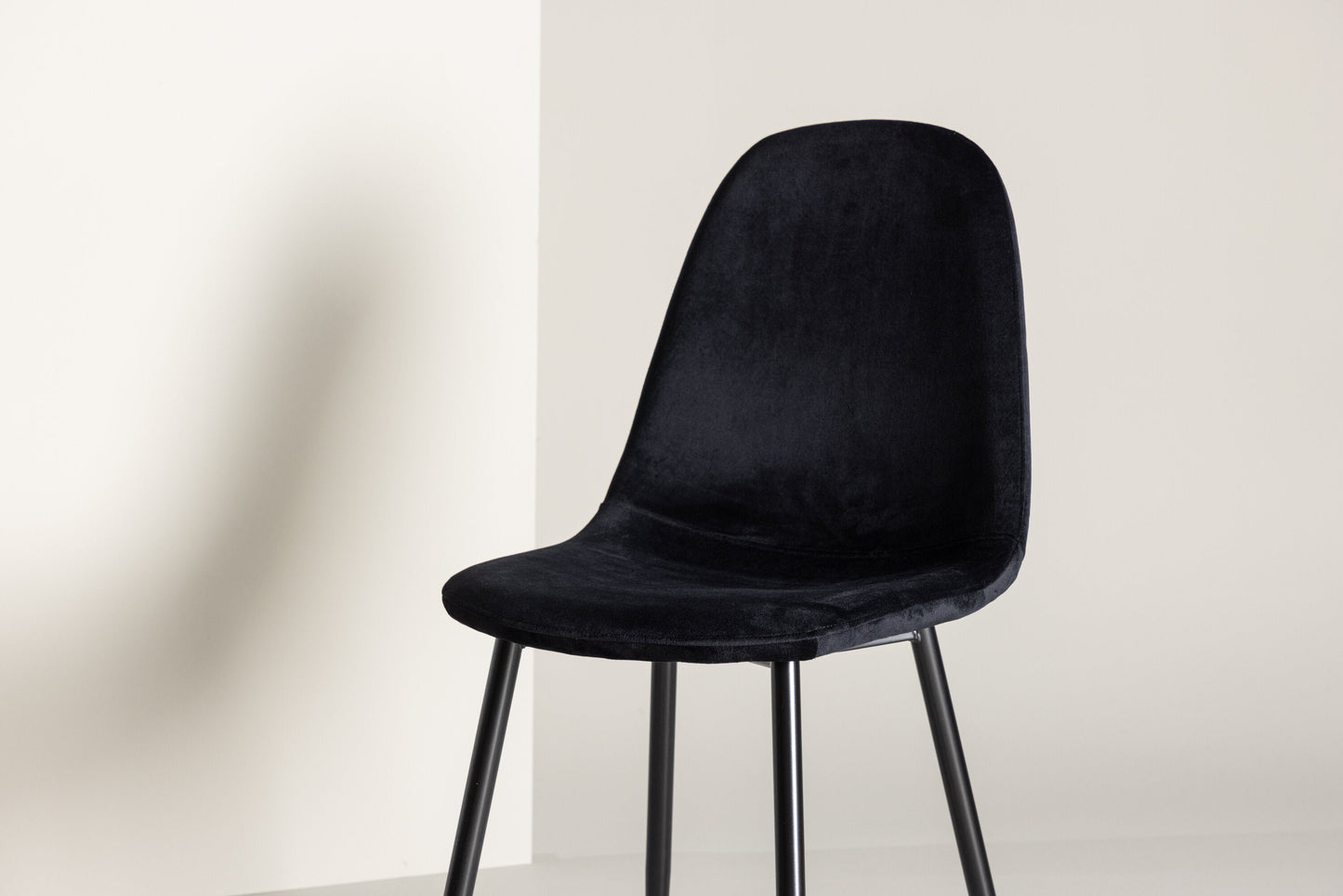 Polar Dining Chair (set of 2)- Black   BlissVeranda