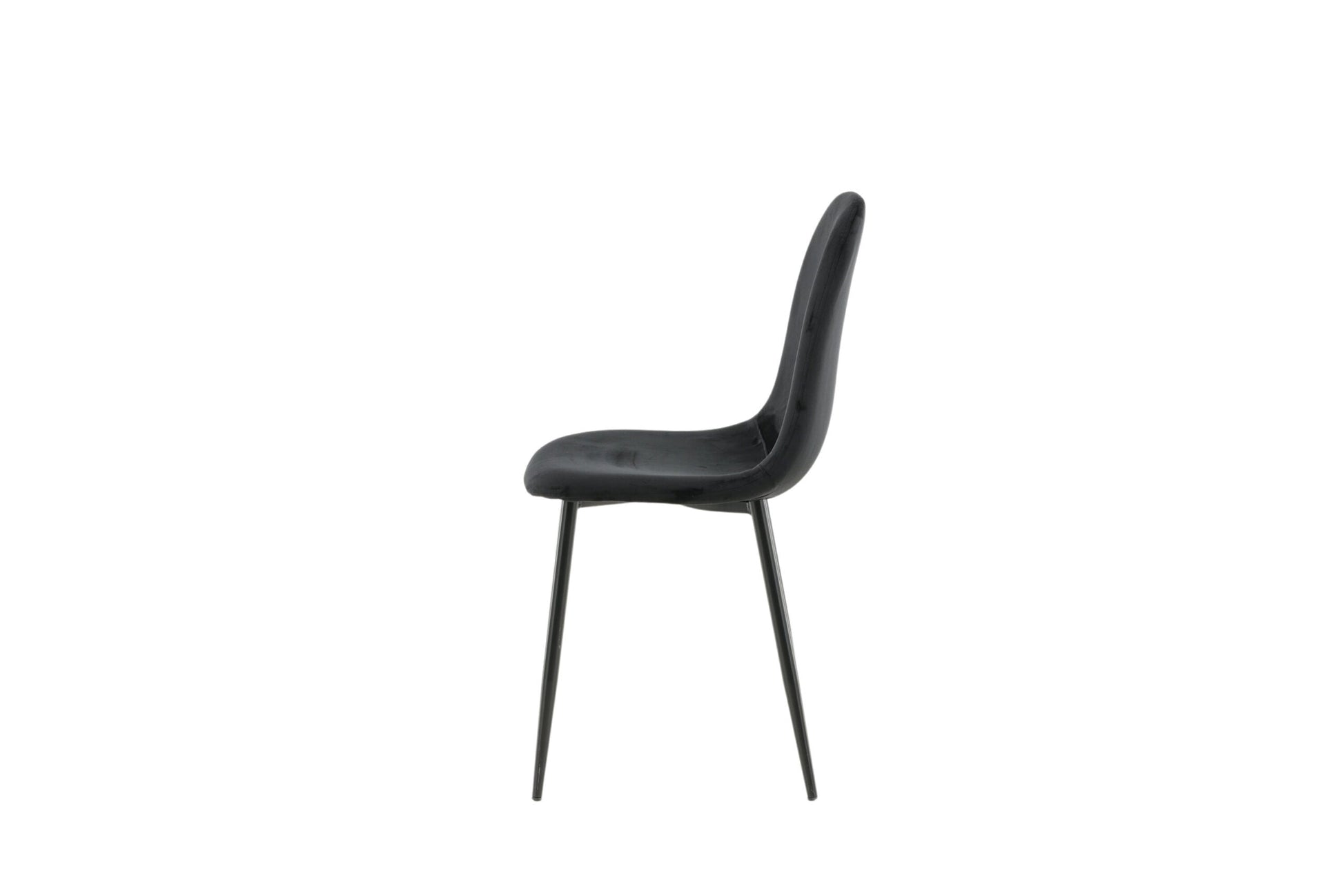 Polar Dining Chair (set of 2)- Black   BlissVeranda