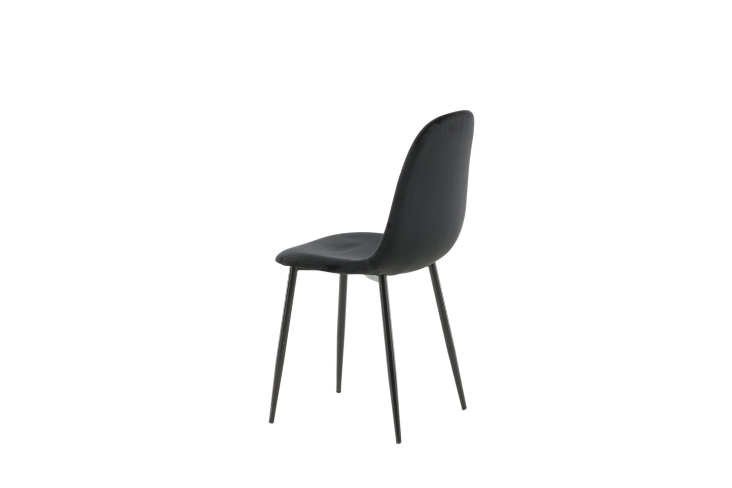 Polar Dining Chair (set of 2)- Black   BlissVeranda