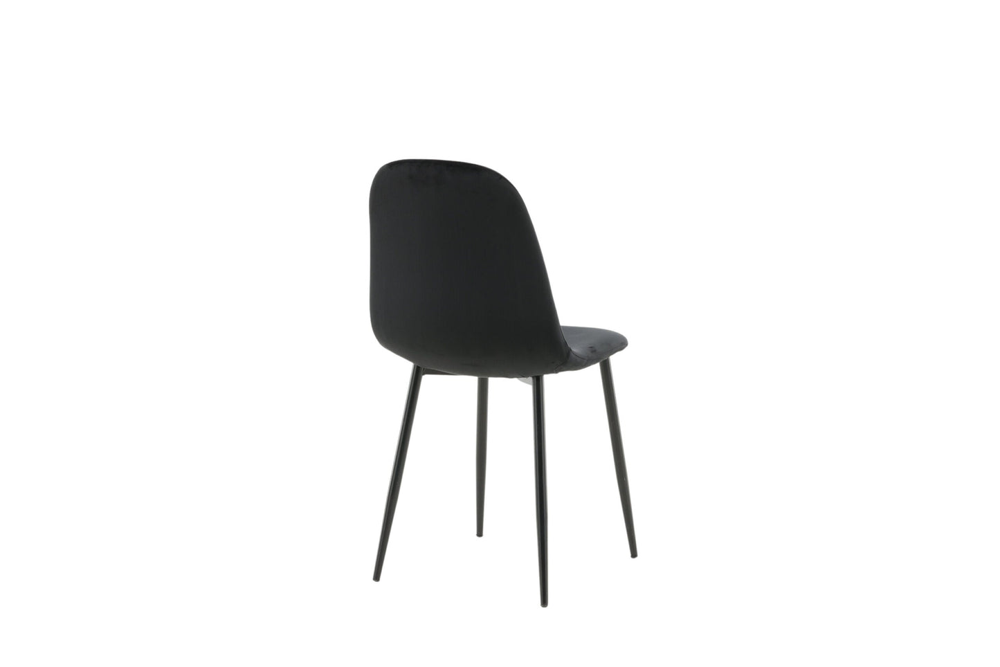 Polar Dining Chair (set of 2)- Black   BlissVeranda