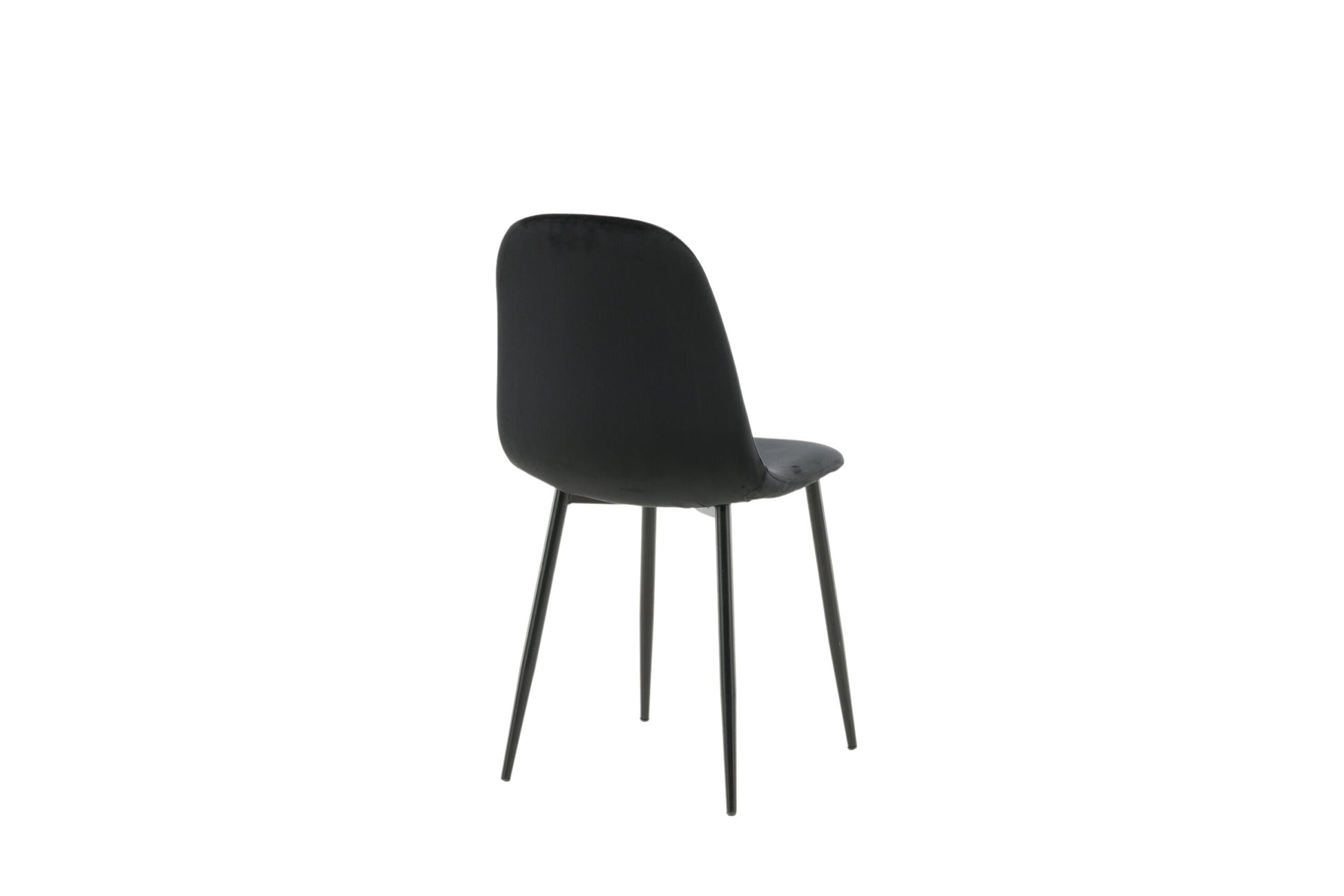 Polar Dining Chair (set of 2)- Black   BlissVeranda