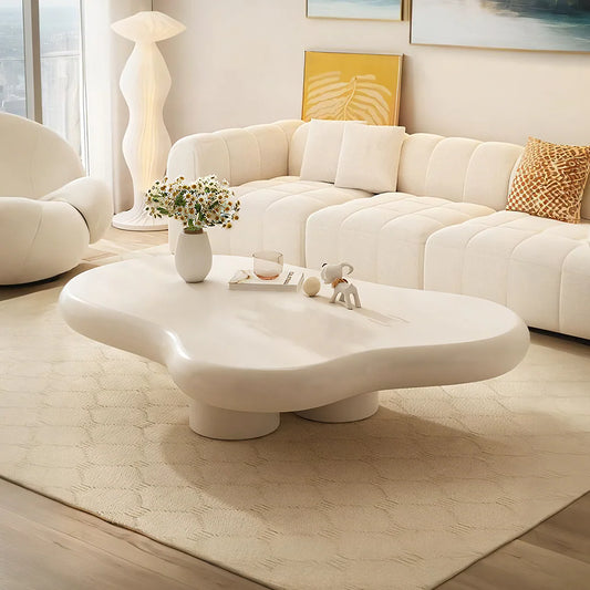 Luxury Quintus Coffee Table, Cream