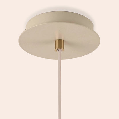 Sand grey cone pendant ceiling light - BlissVeranda