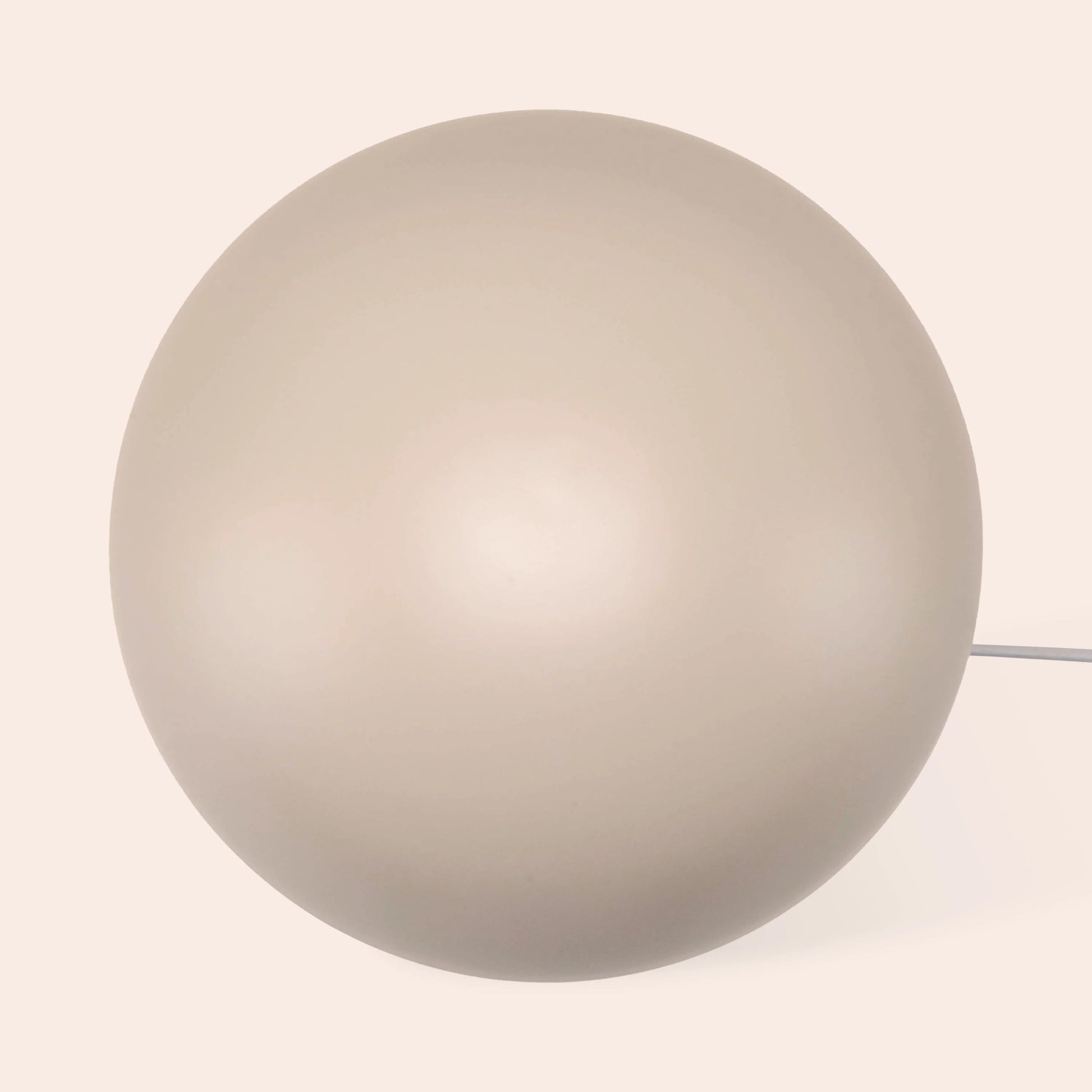 Sand grey dome mushroom table lamp  Integrated Table Lamp BlissVeranda