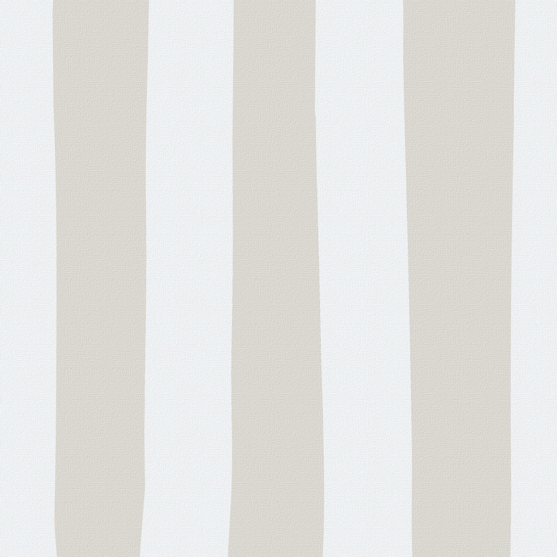 Sand grey & marshmallow striped drum shade - BlissVeranda