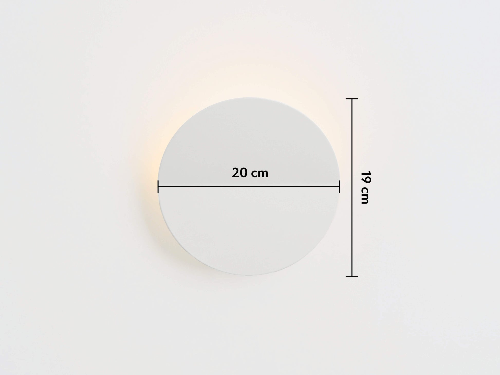 Sand grey diffuser wall light  Integrated Wall Light BlissVeranda