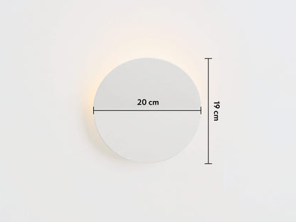 Sand grey diffuser wall light  Integrated Wall Light BlissVeranda