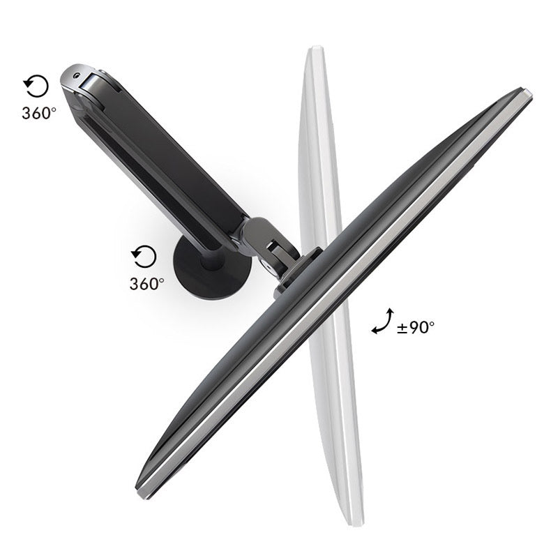 Squeegee with adjustable arm on a white background