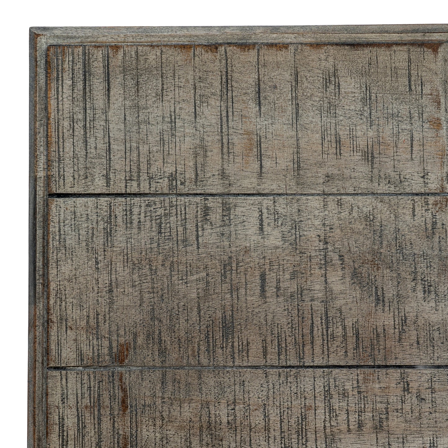 Textured wooden panel with a rustic finish