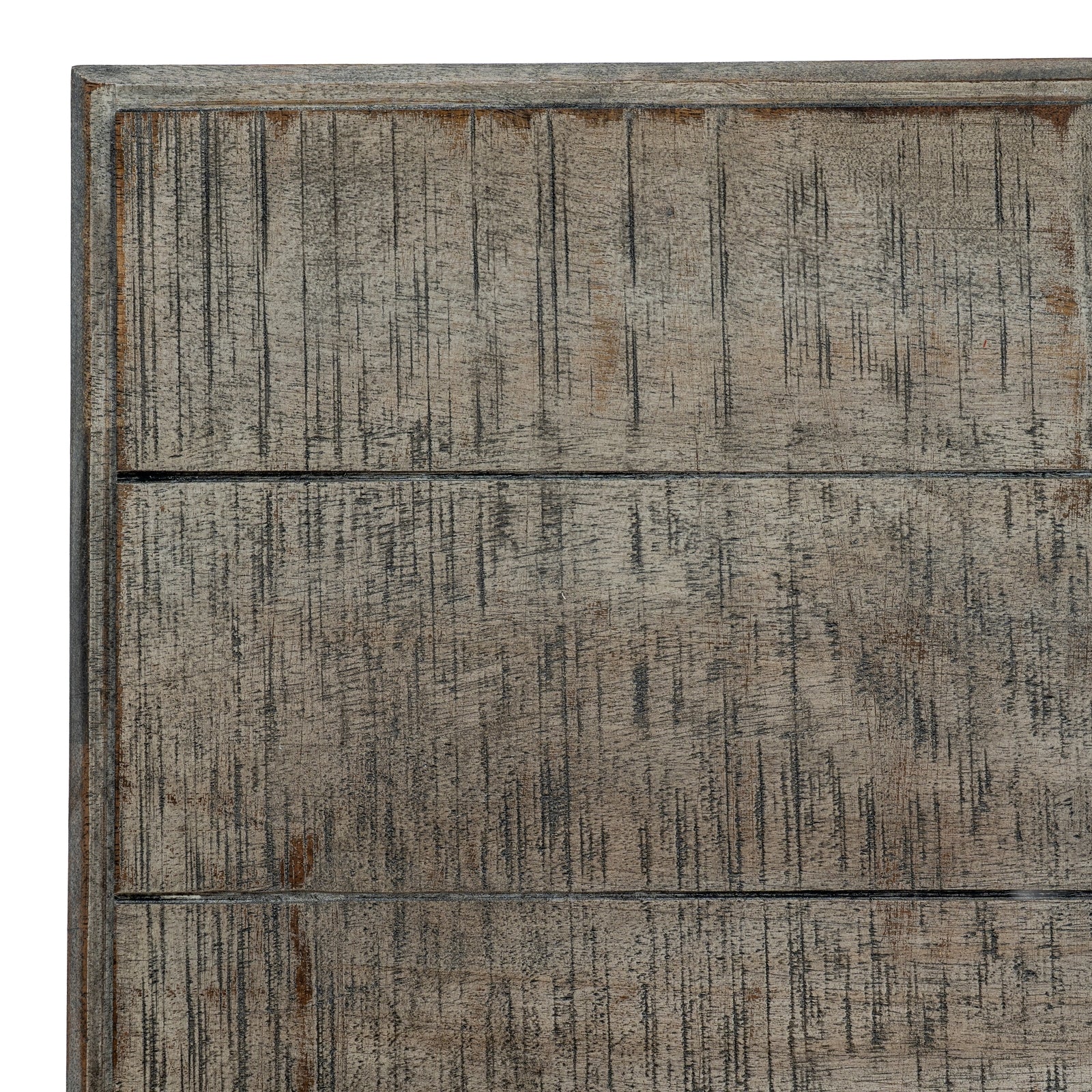 Textured wooden panel with a rustic finish