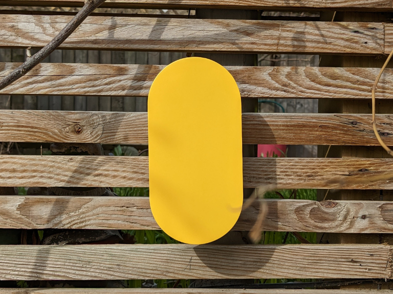 Yolk yellow mini diffuser wall light  Outdoor Wall Light BlissVeranda