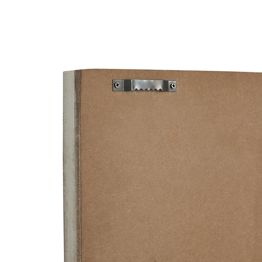 Brown cardboard box with a metal clip on a white background