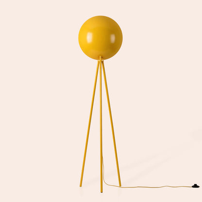 Yolk yellow diffuser floor lamp - BlissVeranda