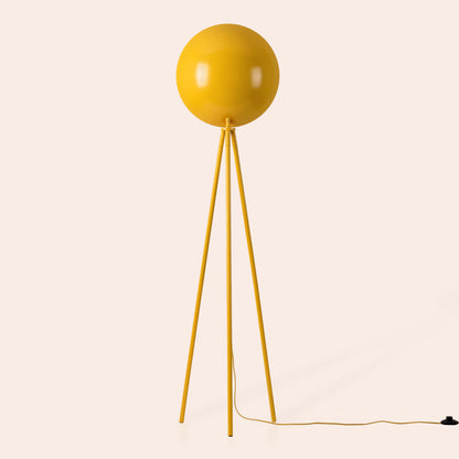 Yolk yellow diffuser floor lamp - BlissVeranda
