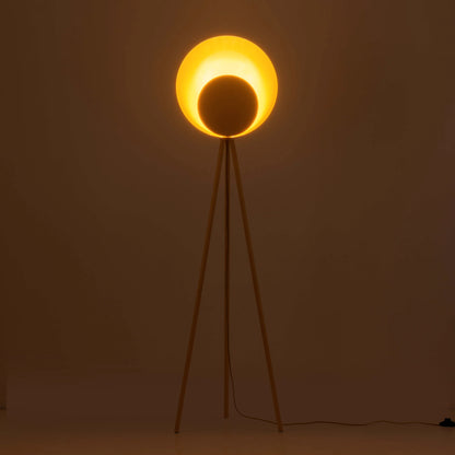 Yolk yellow diffuser floor lamp - BlissVeranda