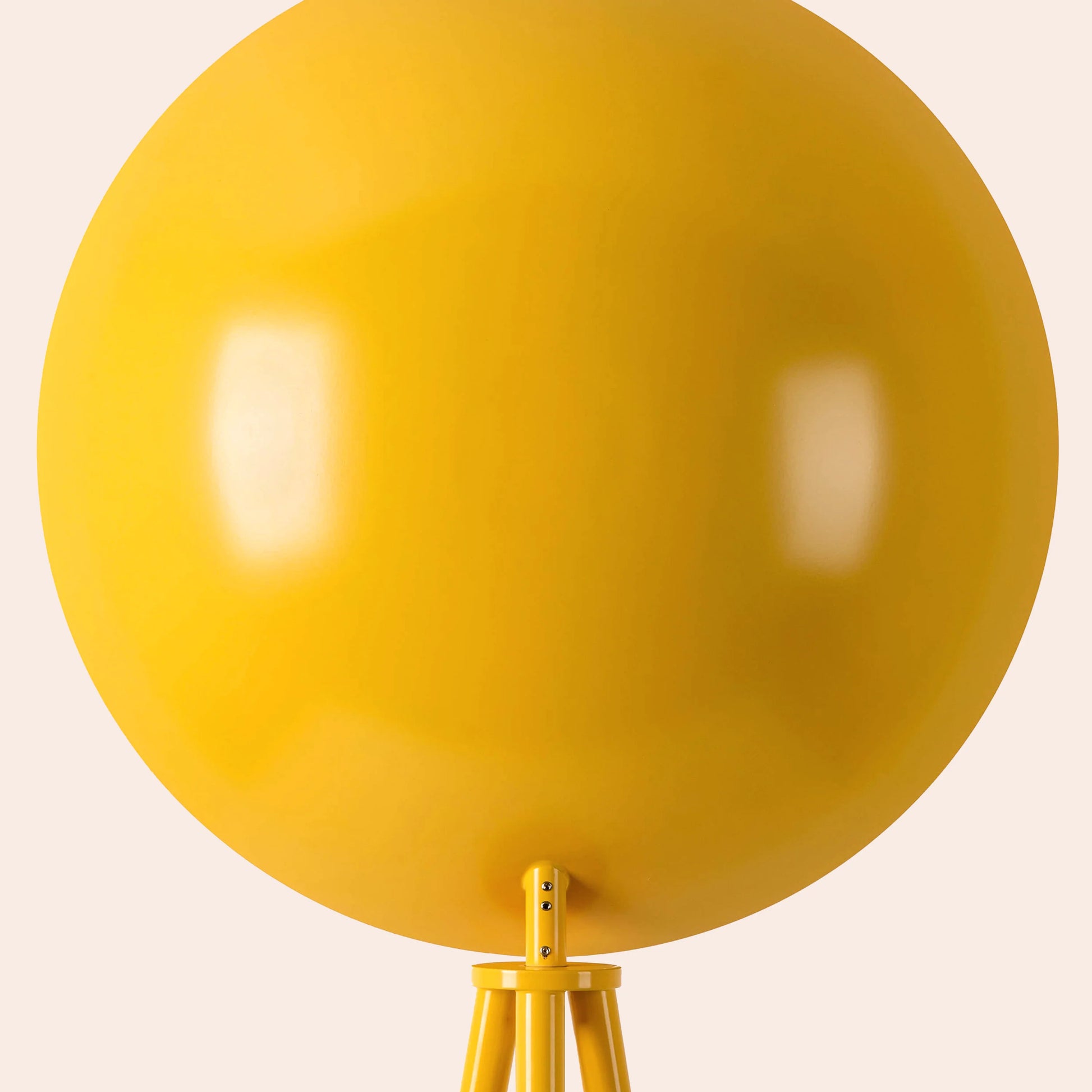 Yolk yellow diffuser floor lamp - BlissVeranda