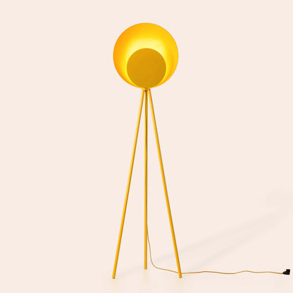 Yolk yellow diffuser floor lamp - BlissVeranda