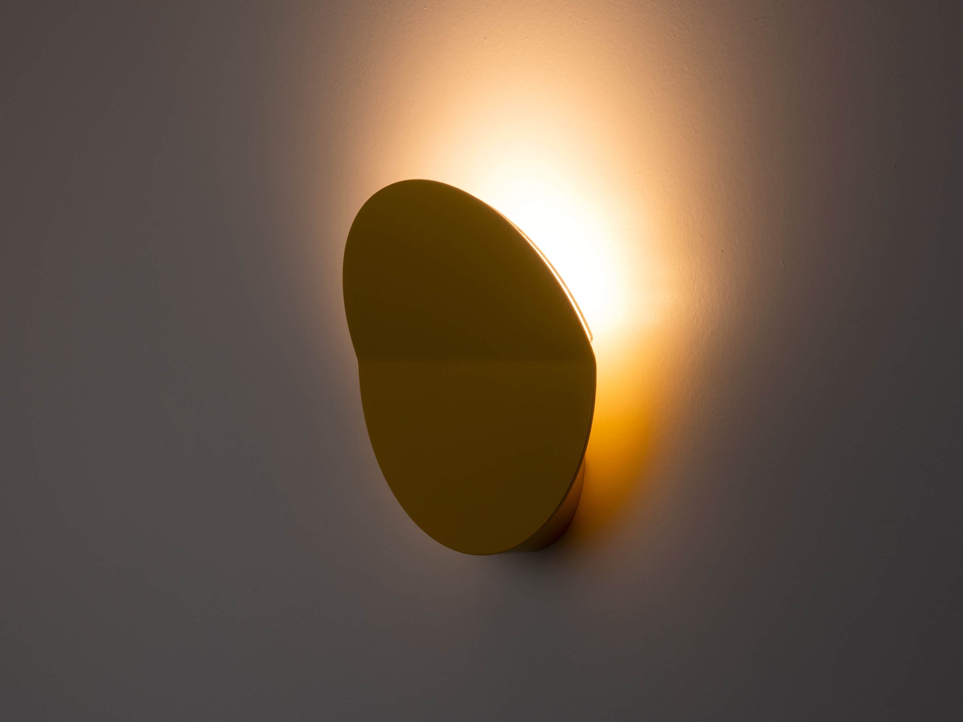 Yolk yellow diffuser wall light - BlissVeranda