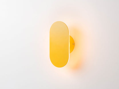 Yolk yellow mini diffuser wall light  Outdoor Wall Light BlissVeranda