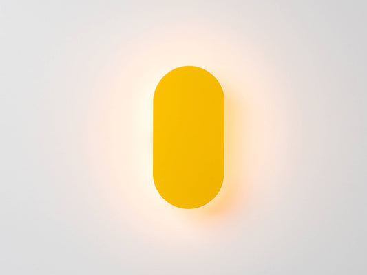 Yolk yellow mini diffuser wall light  Outdoor Wall Light BlissVeranda