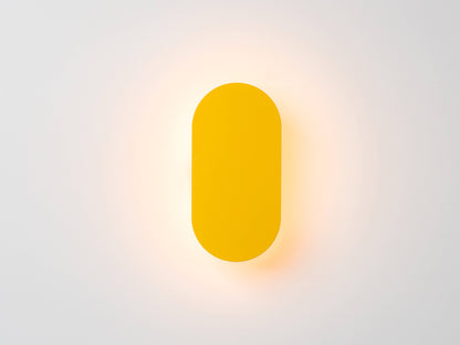 Yolk yellow mini diffuser wall light  Outdoor Wall Light BlissVeranda
