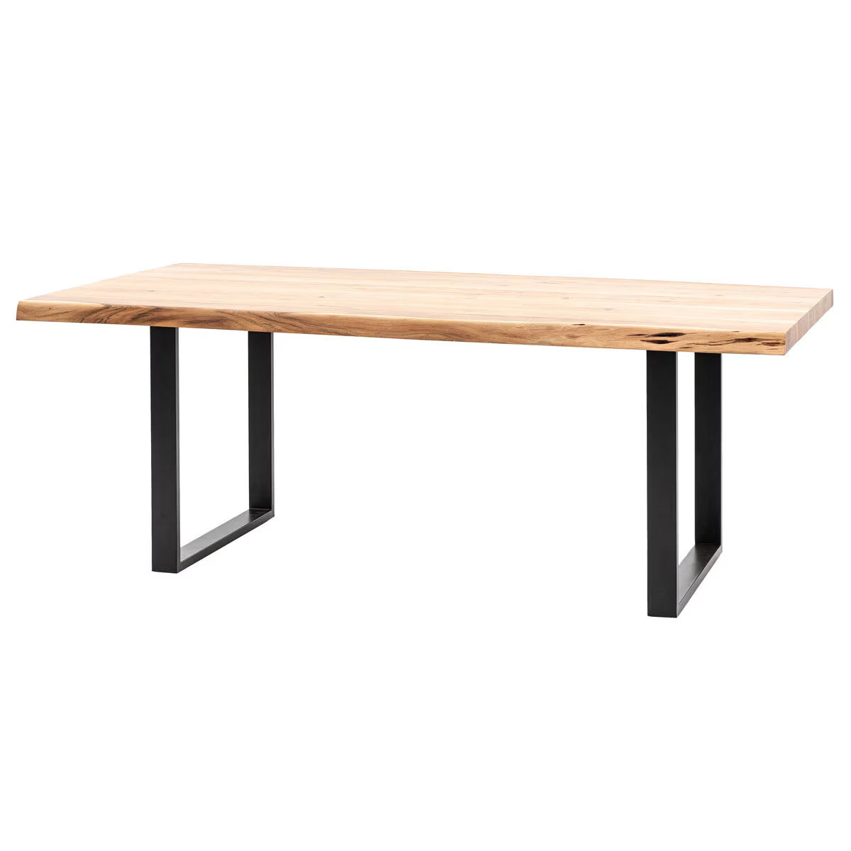 Chisbury Acacia Live Edge Dining Table - Stylish Seating for 4-6 Guests