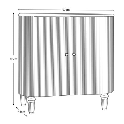 Jeeves Silver Drinks Cabinet