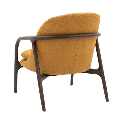Gallery Alegra Ochre Fabric Armchair