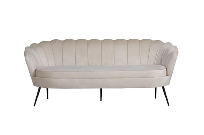 Calais 3-Seat Sofa - Beige   BlissVeranda