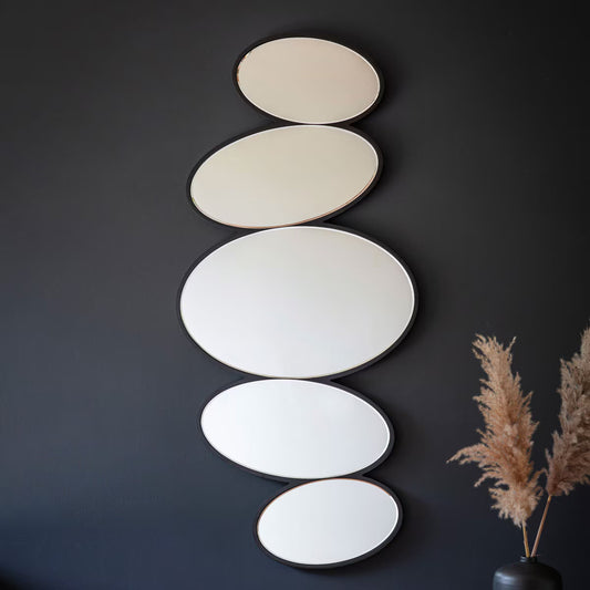 Gallery Anderson Pebble Mirror, 54 X 118Cm